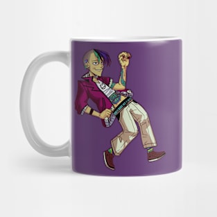 Goral the punk hipster boy Mug